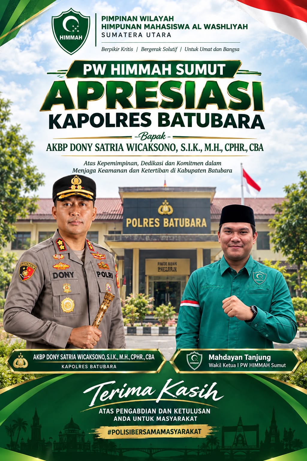 Ketua Himmah Sumut Mahdayan Tanjung Apresiasi Camat Bilah Hilir, Raih Juara II Kecamatan Terbaik di HUT ke- 81 Pemkab Labuhanbatu.